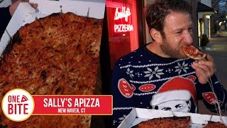 Barstool Pizza Review  Sallys Apizza New Haven CT [upl. by Concordia]