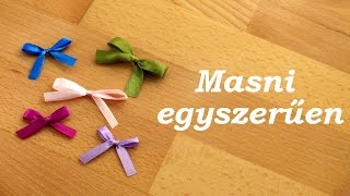 Masni készítése egyszerűen [upl. by Sitra]