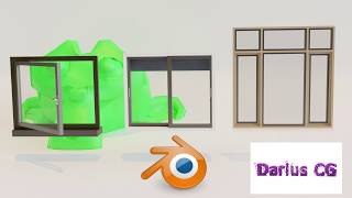 How To Make Windows In Blender 282  The Fastest Way To Make Window  Blender Archimesh Addon [upl. by Junia]