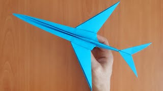 KAĞITTAN UÇAK YAPIMI  Jet  Paper Airplane  Kolay Origami [upl. by Radburn293]