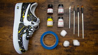 How To Customize Nike AF1s 🎨👟 EASY [upl. by Rene]