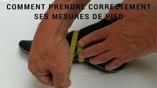 Comment prendre correctement vos mesures de pieds [upl. by Mcgurn]