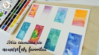 TÉCNICAS INCREÍBLES PARA PINTAR CON ACUARELAS  YOUR CREATIVE CHANNEL [upl. by Gebhardt589]