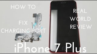 iPhone 7 Plus Charging Port Replacement Fix All Your Charging Issues [upl. by Bonnie]