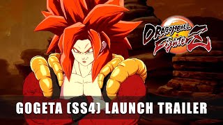 DRAGON BALL FIGHTERZ – Gogeta SS4 Launch Trailer [upl. by Ielerol]