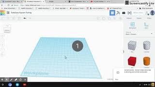 How to remove the Grid or Workplane from Tinkercad [upl. by Assirual]