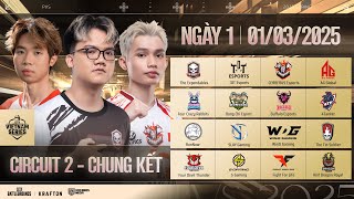 🏆PVS 2025 Spring CK Circuit 2  Ngày 1 TE TDT CES AGG FCR DCE BFE 4TK RN SLG WDG [upl. by Wilkison]