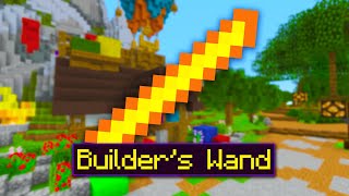 The Builders Wand is OP Hypixel Skyblock [upl. by Paddie]