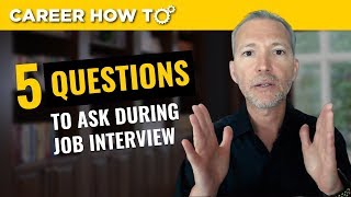 My Top 5 Questions To Ask in a Job Interview [upl. by Llerehc]