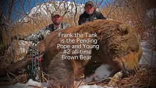 WORLD RECORD 2 BROWN BEAR 12 Yards [upl. by Andrews]