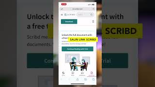 TIPS Unlock SCRIBD Premium Gratis shorts [upl. by Valerian]