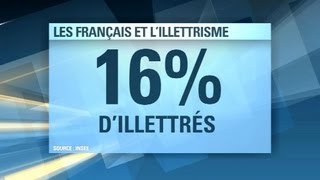 Illettrisme  un problème denvergure en France [upl. by Denten]