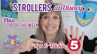 Strollers At Disney  TOP 5 Tips amp Tricks Hacks amp RULES [upl. by Ardnola89]