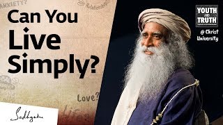 How To Simplify amp Declutter Your Life – Sadhguru [upl. by Aylatan]