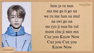 NCT U  Know Now Easy Lyrics [upl. by Asilef]