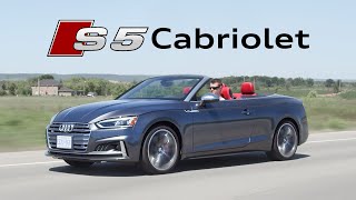 2018 Audi S5 Cabriolet Review  Topless Turbo Fun [upl. by Arty]