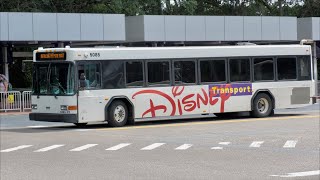 Walt Disney World Bus Ride to EPCOT from Disneys Animal Kingdom in 4K  WDW Transportation Florida [upl. by Irep]