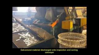 Galvspin Galvanizers  Automated Centrifuge Galvanizing Plant [upl. by Acinorrev]