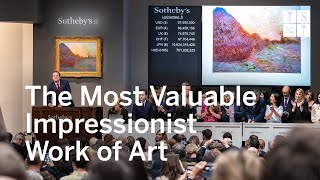 1107 Million Monet Shatters Auction Records [upl. by Attenwahs342]