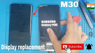 Samsung M30 display replacementSMM305 [upl. by Haff]