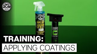 How To Apply Ceramic Coating For Beginners  Chemical Guys [upl. by Jaquith]