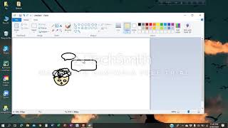 How to paint in windows 10 using paint app1072020 [upl. by Roda804]