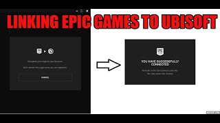 Linking Epic Games Store and Ubisoft Account StepByStep Guide [upl. by Suiratnod]