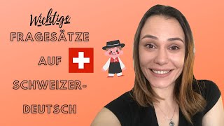 Wichtige Fragesätze auf SCHWEIZERDEUTSCH Deutsch  lernen [upl. by Alton]