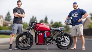 We Built a Street–Legal Electric Motorcycle for 4000 PARTS LIST [upl. by Feenah]