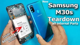 Samsung Galaxy M30s Teardown Samsung M30s Full Disassemble  How to open Samsung M30s [upl. by Levins]