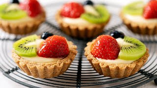 Mini Fruit Tarts Recipe [upl. by Kayley10]