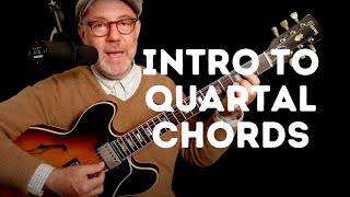 QUARTAL Chords for JAZZ Guitar [upl. by Thier140]