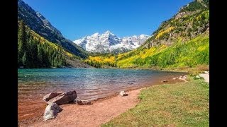 Maroon Bells Colorado  USA [upl. by Harli314]