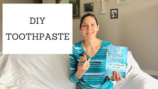 Organic Toothpaste Recipe  FAST amp EASY HOMEMADE DIY  Bumblebee Apothecary [upl. by Helen640]