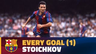 BARÇA GOALS  Hristo Stoichkov 19901993 [upl. by Ahsilrae]