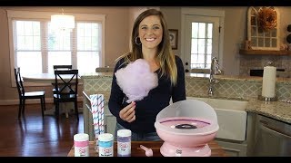 How to use the Cotton Candy Express Cotton Candy Machine [upl. by Bathesda]