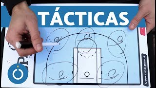 TÁCTICAS EN BALONCESTO  Tácticas OFENSIVAS y DEFENSIVAS [upl. by Atnohsal]