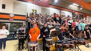 Wheelersburg Pep Band “Country Roads” [upl. by Ahsinwad]