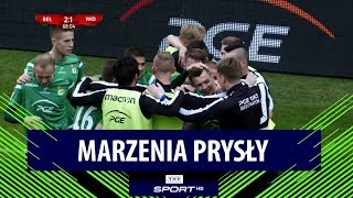 GKS Bełchatów  Widzew Łódź 31 skrót Marzenia prysły [upl. by Yttik]