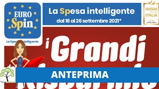 VOLANTINO EUROSPIN dal 16 al 26 settembre 2021 [upl. by Jeuz]