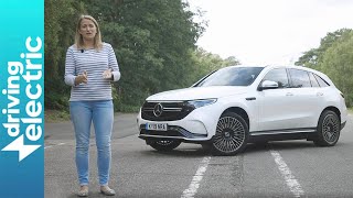 Mercedes EQC 400 review  DrivingElectric [upl. by Walt]