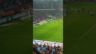 TRABZONSPOR 31 FENERBAHÇE 1 GOL TRİBÜN ÇEKİMİ [upl. by Oluap853]