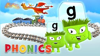 Phonics  Learn to Read  The Letter G  Journey Through the Alphabet  Alphablocks [upl. by Anonyw791]