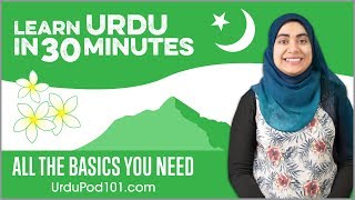 Learn Urdu in 30 Minutes  ALL the Basics You Need [upl. by Dualc815]