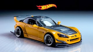 Honda S2000 Spoon Hot Wheels simple custom [upl. by Eilram]