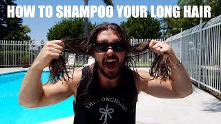 How To Shampoo Long Hair [upl. by Sheela]