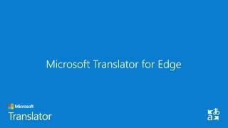 How to Use the Microsoft Translator Edge Extension [upl. by Dimphia803]