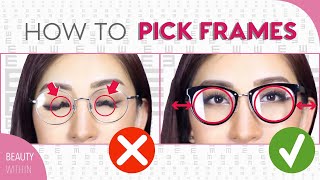 How to Pick the Perfect Glasses for Your Face Shape  Beauty Within [upl. by Esila739]