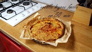 recette hyper facile en 30 min  tarte au thon [upl. by Aneehc]