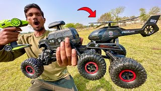 RC 6X6 Heli SWAT Offroad Car Unboxing amp Testing  Chatpat toy tv [upl. by Feucht]